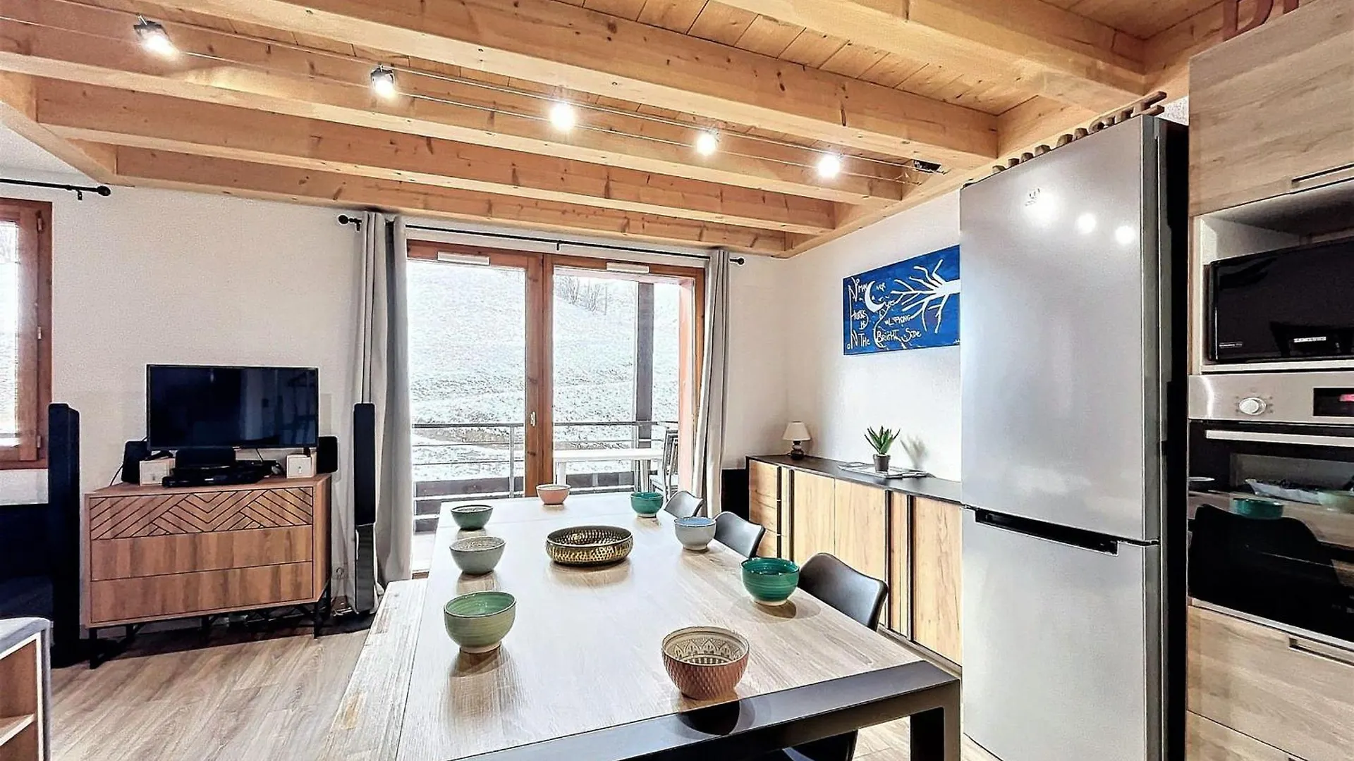 Duplex Renove, 8/10 Pers, Skis Aux Pieds, Balcon Sud, Calme, Piscine Chauffee - Fr-1-267-180 Le Corbier Apartment