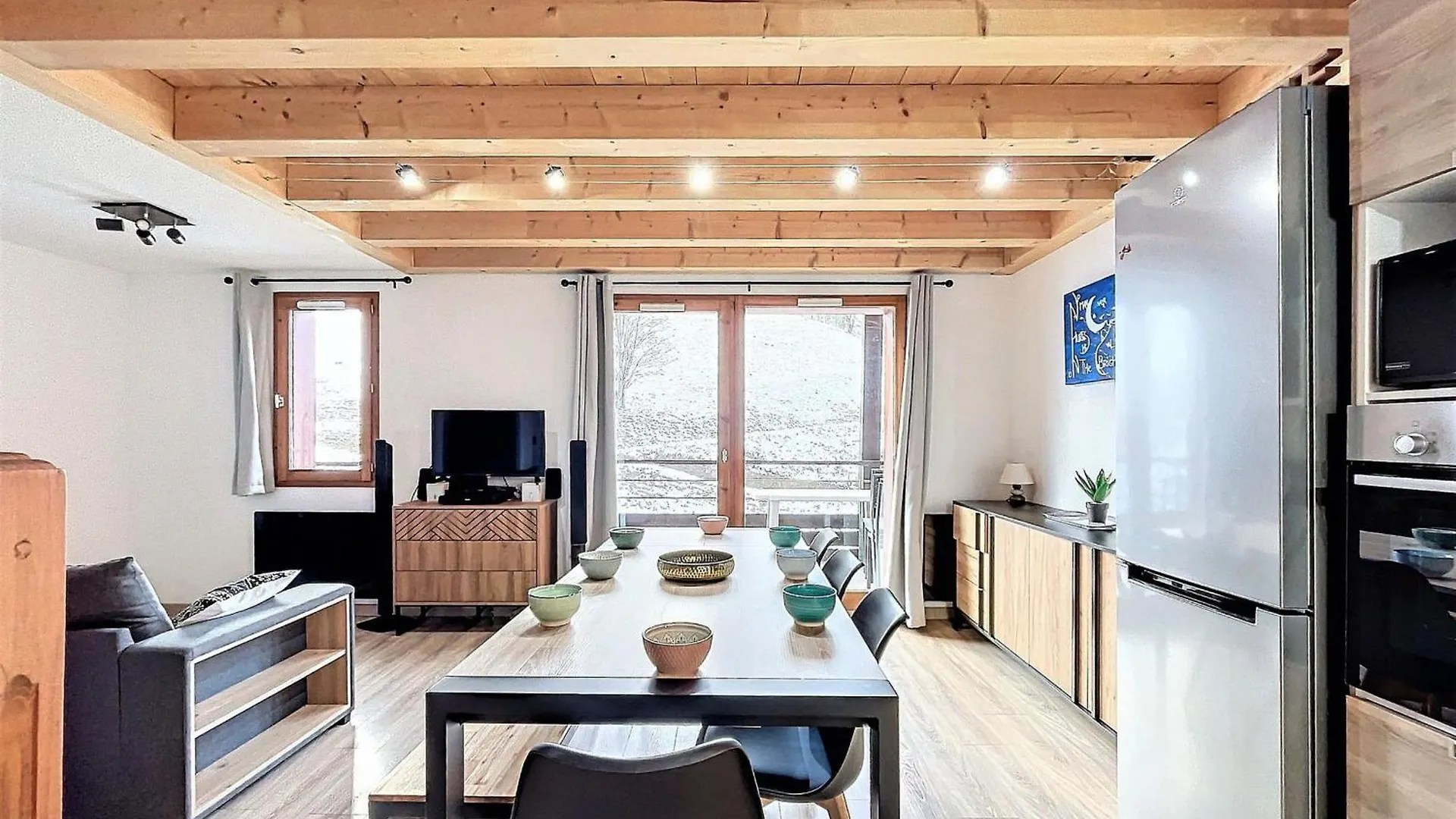 Apartment Duplex Renove, 8/10 Pers, Skis Aux Pieds, Balcon Sud, Calme, Piscine Chauffee - Fr-1-267-180 Le Corbier France
